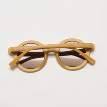 Load image into Gallery viewer, Kids sunglasses with 400UV protection to help little eyes. Lightweight, stylish and made from recycled plastic and they are available in 8 different colours. The best thing about these sunnies is that the sizing means they will last for years to come, making them a great eco-conscious choice.